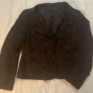 Willi Smith brown blazer